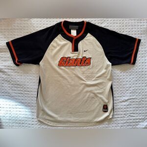 San Francisco Giants Nike Team MLB Training Warm Up Jersey Shirt Size Large Rare